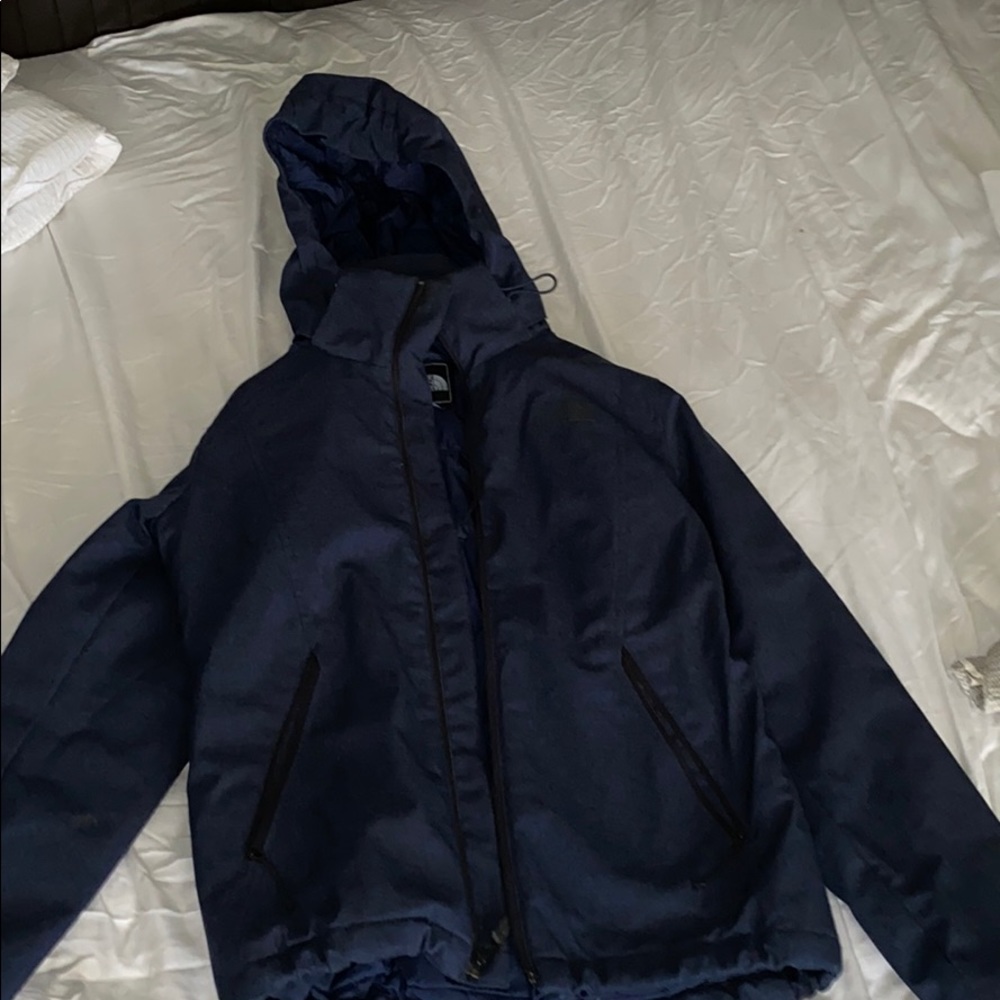 North face jacket women’s Navy blue